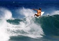 Surfer Anna Fry Surfing in Hawaii