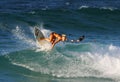 Surfer Bethany Hamilton Surfing in Hawaii