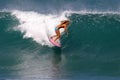 Surfer Cecilia Enriquez Surfing in Hawaii