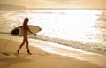 Surfer girl 5 Royalty Free Stock Photo