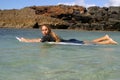 Surfer Girl Cecilia Enriquez in Hawaii