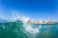 Surfer Girl Water Action Durban