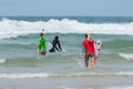 Surfer in Lacanau Gironde, France