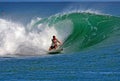 Surfer Makua Rothman Surfing in Honolulu Hawaii