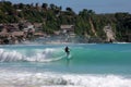 Surfer in ocean