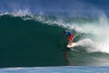 Surfer Shane Beschen Surfing at Backdoor