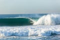 Surfer Surfing Inside Wave Royalty Free Stock Photo