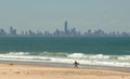 The Gold Coast Skyline - Brisbane Royalty Free Stock Photo