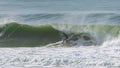 Surfer On A Wave
