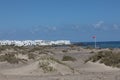 Surfers beach Famara always has a red flag.