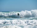 Surf Rolling Retro - the worlds longest running Retro surfboard event based in Llandudno, Cape Town, South Africa Royalty Free Stock Photo