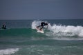 Surfers in Jersey, Channel Islands