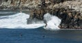 Surfers in Maui, Hawaii 4114 Royalty Free Stock Photo