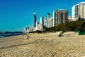 Morning on the beach Royalty Free Stock Photo