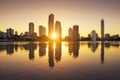 Surfers Paradise skyline, Australia Royalty Free Stock Photo