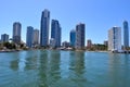 Surfers Paradise Skyline - Gold Coast Queensland Australia Royalty Free Stock Photo