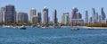 Surfers Paradise Skyline - Gold Coast Queensland Australia Royalty Free Stock Photo