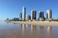 Surfers Paradise Skyline -Queensland Australia Royalty Free Stock Photo