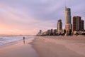 Surfers Paradise Skyline -Queensland Australia Royalty Free Stock Photo