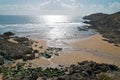 Surfers at the 'Petit Minou'