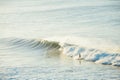 Surfers and Waves at Bells Beach, Australia Royalty Free Stock Photo