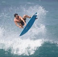 Surfing air Royalty Free Stock Photo
