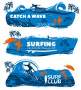 Surfing Banner Set