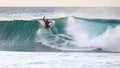 Surfing Banzai Pipeline Royalty Free Stock Photo