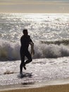 Surfing in Barcelona