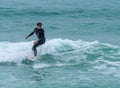 Surfing at Barcelona