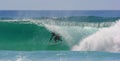Surfing Barrel Royalty Free Stock Photo