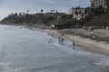 Surfing beach California