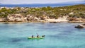 Surfing familly in greece