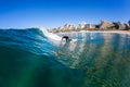 Surfing Girl Surfer Water Wave Action