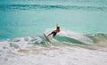 Surfing in hawaii