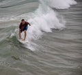 Surfing Near San Clemente