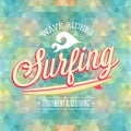 Surfing poster.