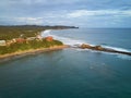 Surfing resort in Nicaragua Royalty Free Stock Photo