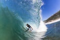 Surfing Rider Hollow Wave