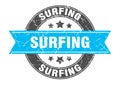 surfing stamp