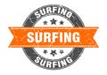 surfing stamp