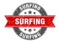 surfing stamp