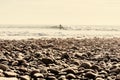 Surfing - Surfer`s Point - Ventura, California Royalty Free Stock Photo