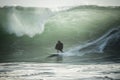 Surfing - El Capitan State Beach - Santa Barbara County, California Royalty Free Stock Photo