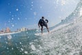 Surfing Water Action Durban Royalty Free Stock Photo