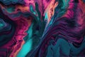 Surge Fluid Cascading Texture Abstract Background With Generative AI