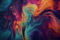 Surge Fluid Cascading Texture Abstract Background With Generative AI