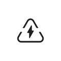 Surge protector vector icon logo design