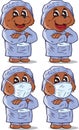 Surgeon Bear, part of a series Royalty Free Stock Photo