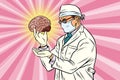 Surgeon doctor and the human brain